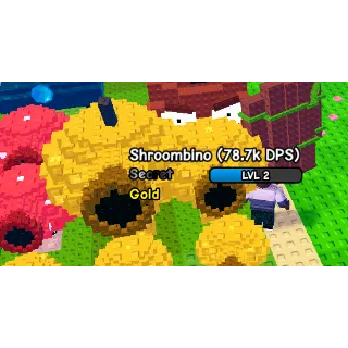 157K DPS HUGE SHROOMBINO LVL 5