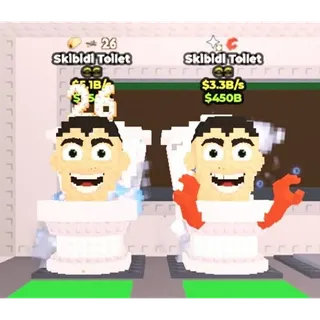2X SKIBIDI TOILET | STEAL A BRAINROT | CAN BE SOLD EACH JUST DM 