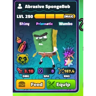 RAINBOW SS SW Abrasive Spongebob NC 