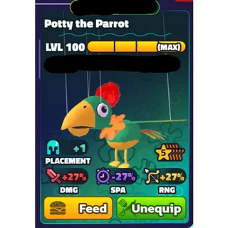 Normal potty the parrot 5 star