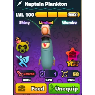 SW 5 star Kaptain Plankton