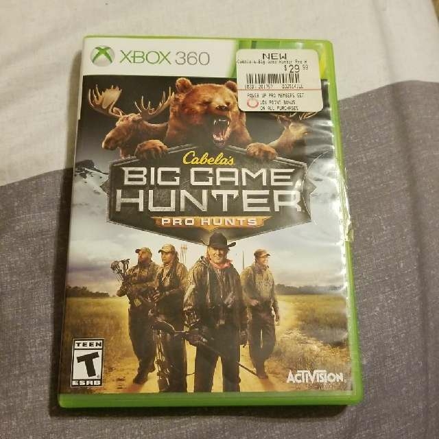 cabela's big game hunter xbox one