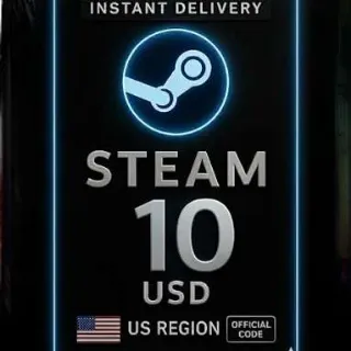 $10 Steam Gift Card | Instant Delivery with Good Vibes ✨