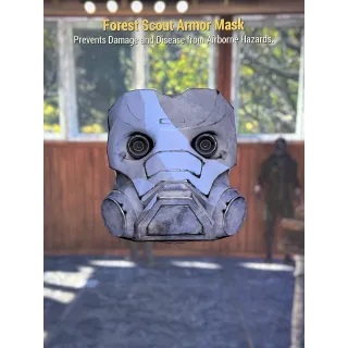 reverse forest scout armor mask (rare)