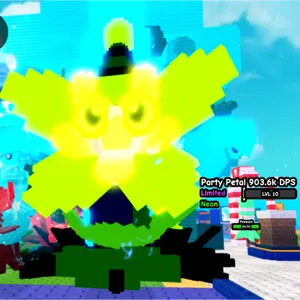 HUGE NEON PARTY PETAL