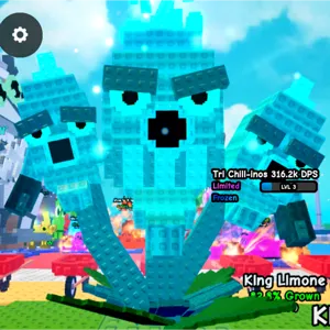 5.1KG FROZEN TRI CHILL-INOS ( 316K DPS / LVL 3 ) PLANTS VS BRAINROTS