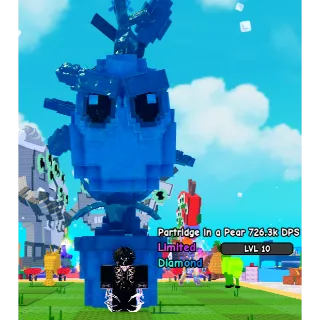 7.1KG DIAMOND PARTRIDGE IN A PEAR ( 726K DPS / LVL 10 ) PLANTS VS BRAINROTS