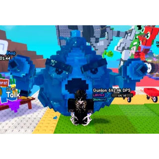 DIAMOND GUNION 5.6KG ( 692K DPS / LVL 10 ) PLANTS VS BRAINROTS