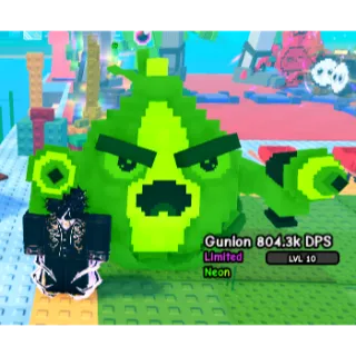 NEON GUNION 3.9KG ( 804K DPS / LVL 10 ) PLANTS VS BRAINROTS