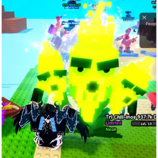 NEON TRI CHILL-INOS 1% SEED 937K DPS!! ( 4.4KG / LVL 10 ) PLANTS VS BRAINROTS