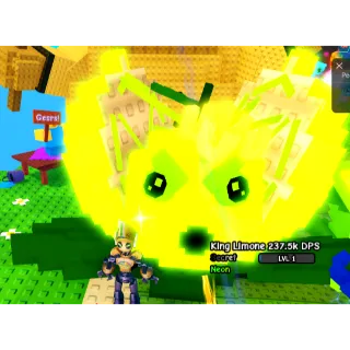 HUGE NEON KING LIMONE 5.7KG!! ( 712K DPS / LVL 5 ) PLANTS VS BRAINROT