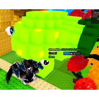 HUGE NEON SHROOMBINO 6.3KG!! ( 464K DPS / LVL 3 ) PLANTS VS BRAINROTS