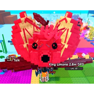 15.6KG RUBY KING LIMONE ( 2.8M DPS / LVL 10 ) PLANTS VS BRAINROTS