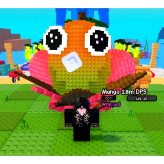 WRAPPED MANGO 1.8M DPS!! ( 7.9KG / LVL 10 ) PLANTS VS BRAINROTS