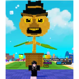 GOLD TOMADE TORELLI 9.9KG ( 289K DPS / LVL 8 ) PLANTS VS BRAINROTS