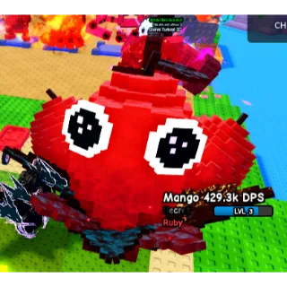 HUGE RUBY MANGO 7KG!! ( 429K DPS / LVL 3 ) PLANTS VS BRAINROTS