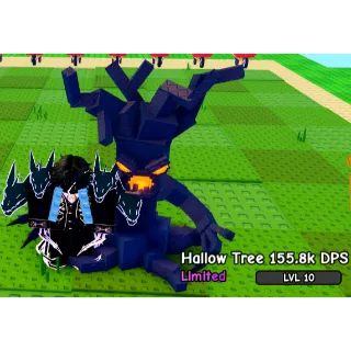 HALLOW TREE 155K DPS ( 1.7KG / LVL 10 ) CLEAN!! PLANTS VS BRAINROTS