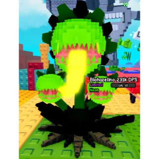 NEON BIOHAZELINO 231K DPS ( 1.4KG / LVL 10 ) PLANTS VS BRAINROTS