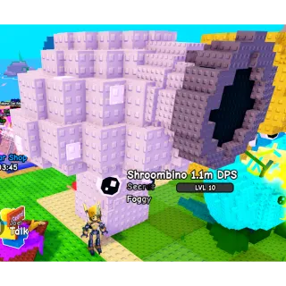 17.2KG FOGGY SHROOMBINO ( 1.1M DPS / LVL 10 ) PLANTS VS BRAINROTS