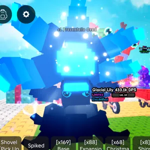 ELECTRIFIED GLACIAL LILY