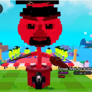 RUBY TOMADE TORELLI 6.9KG!! ( 493K DPS / LVL 10 ) PLANTS VS BRAINROTS