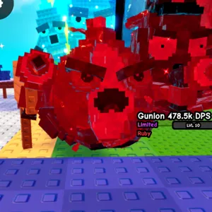 RUBY GUNION 2.9KG ( 478K DPS / LVL 10 ) PLANTS VS BRAINROTS