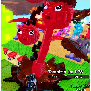 11KG RUBY TOMATRIO ( 1M DPS / LVL 10 ) PLANTS VS BRAINROTS
