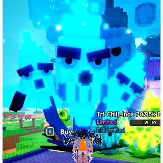 8.3KG ELECTRIFIED TRI CHILL-INOS 1% SEED ( 707K DPS / LVL 10 ) PLANTS VS BRAINROTS