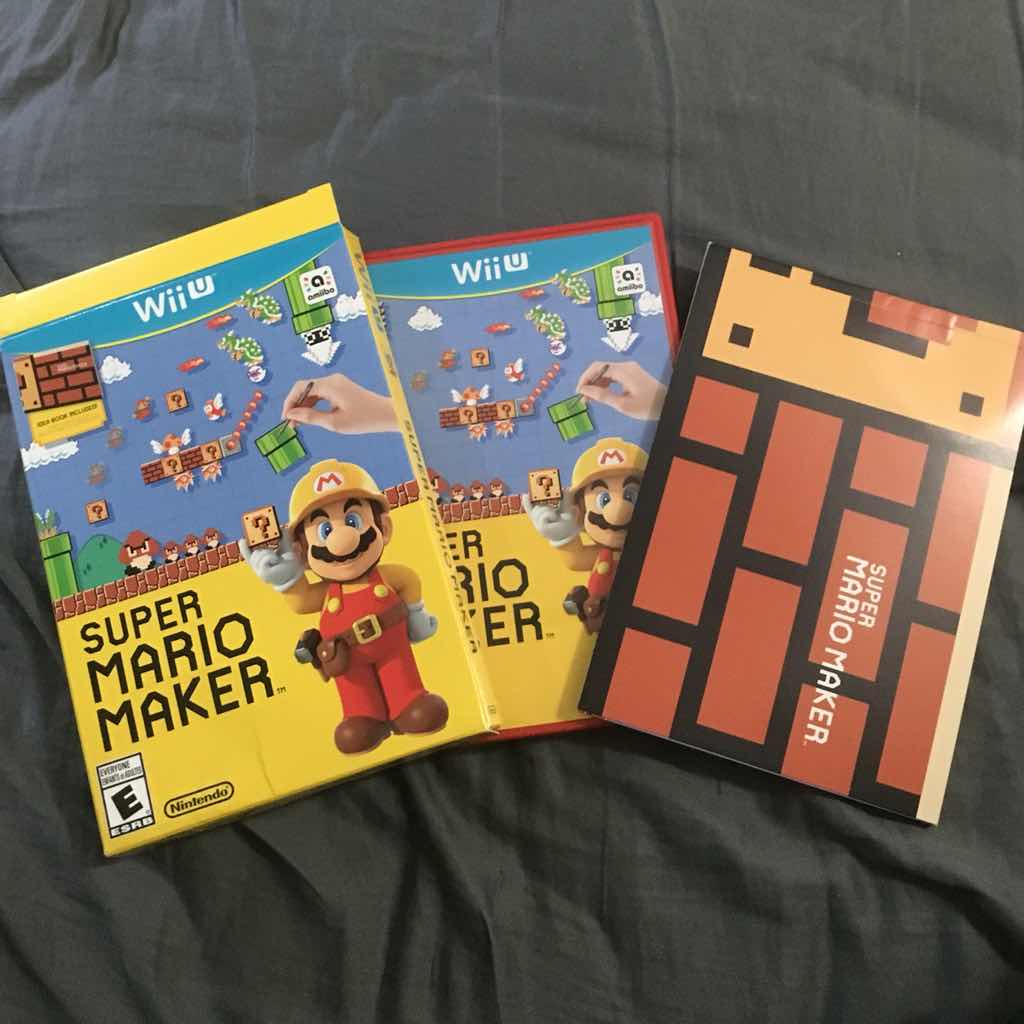 Super Mario Maker Wii U Wii U Games Like New Gameflip 2473