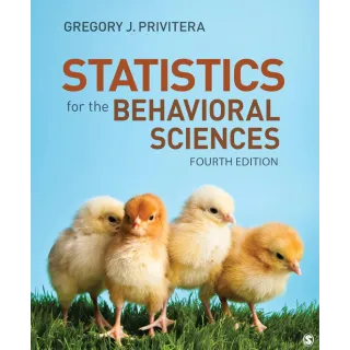 Statistics for the Behavioral Sciences Fourth Edition