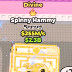 Divine spinny hammy