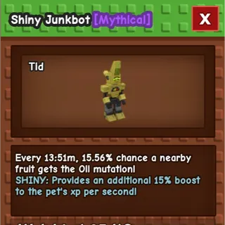 Shiny Junkbot GAG