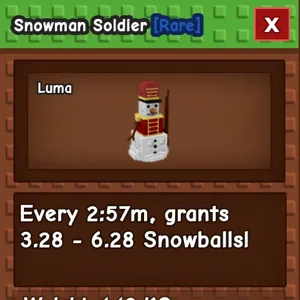 Snowman Soldier GAG