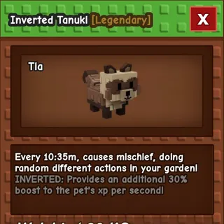 Tanuki Grow a Garden