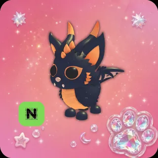 Neon Stray Cat Dragon