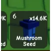 200 mushroom seed | Grow A Garden 2
