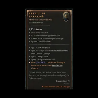 Diablo 4 Herald of Zakarum