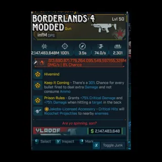Level 1 Modded Gun