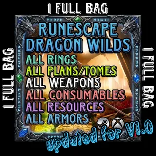 RuneScape DragonWilds - ONE BAG -