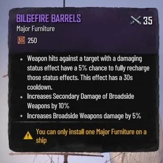 Bilgefire Barrels