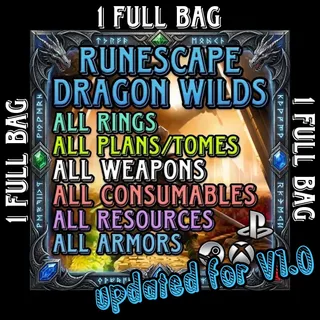 RuneScape DragonWilds - ONE BAG -