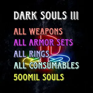 Dark Souls 3 Mega Pack PS4/PS5