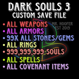 Dark Souls 3 Custom Save