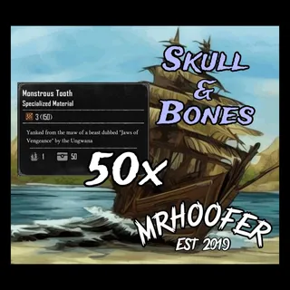 Monstrous Tooth 50x