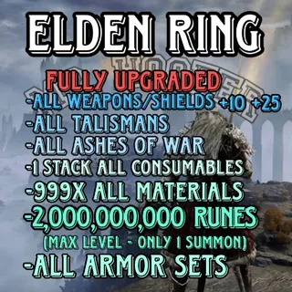 Elden Ring Runes & Items Upgraded