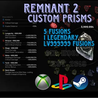 Level 9999 Fusions
