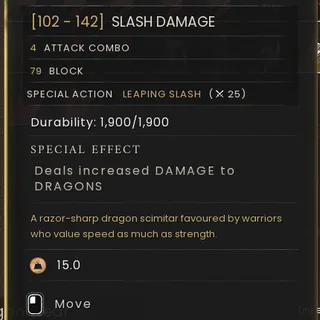 RuneScape DragonWilds - Dragon Scimitar -