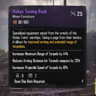 Hubac Tuning Rack