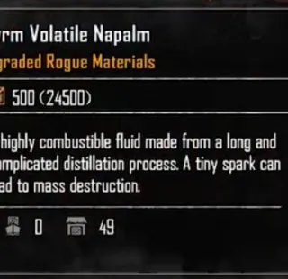 10x Wyrm Volatile Napalm