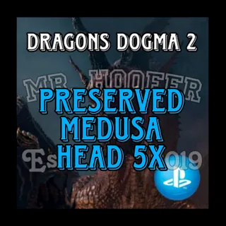 Dragons Dogma 2 Preserved Medusa Head 5x